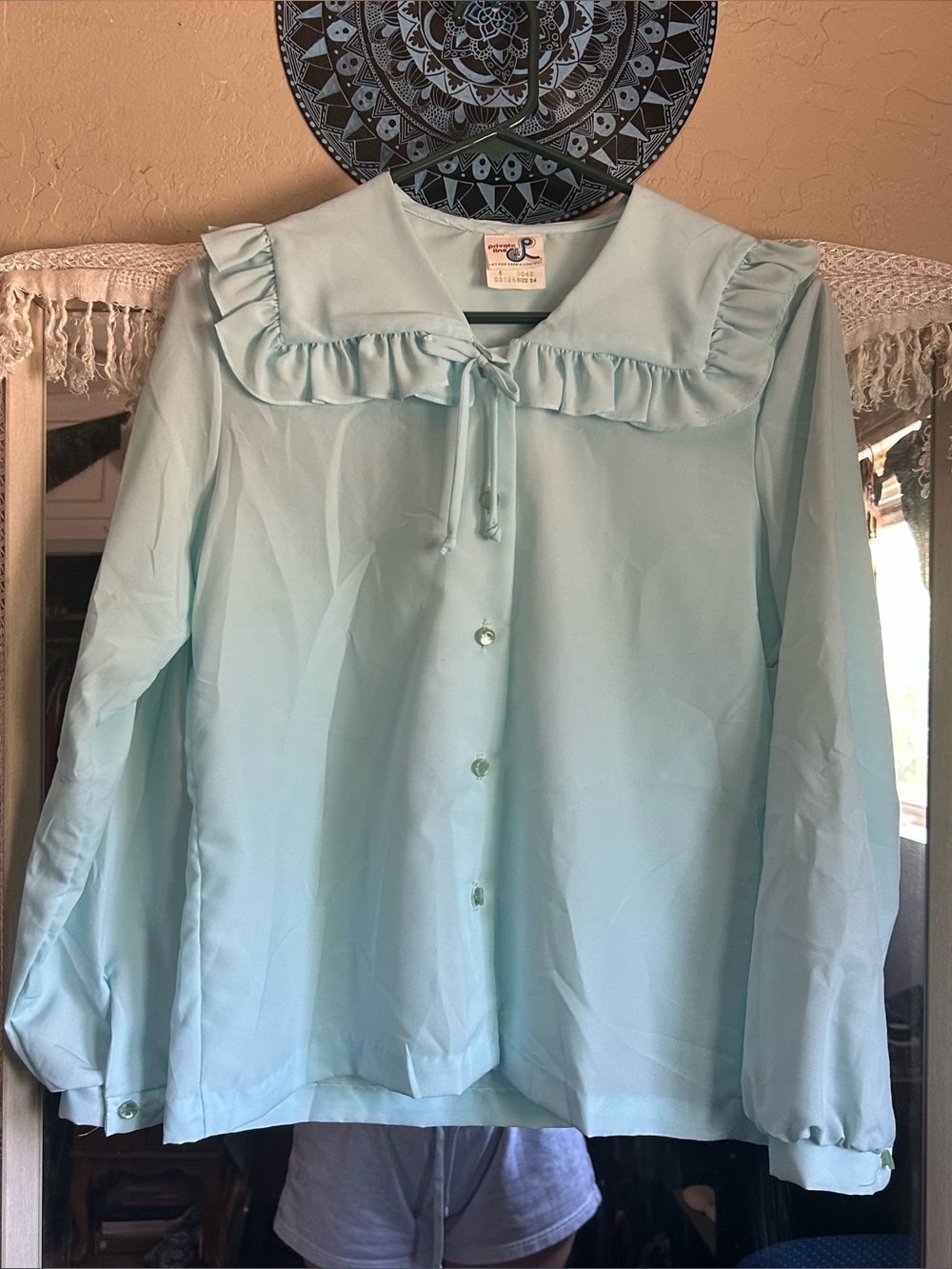 Vintage collared blouse
